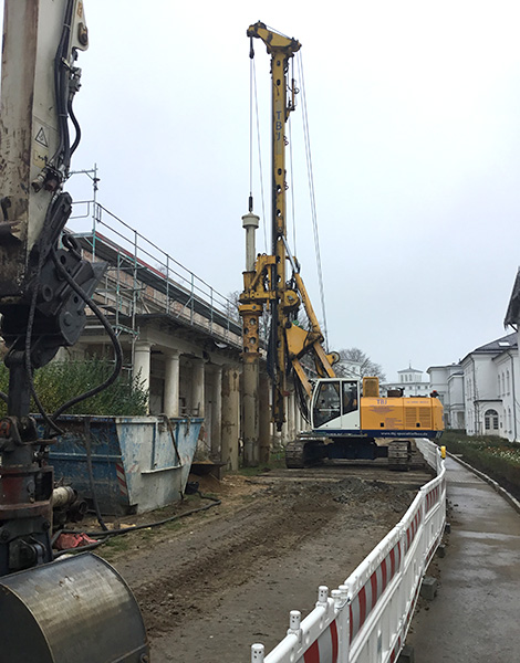 kolonnaden heiligendamm bohrungen verbau