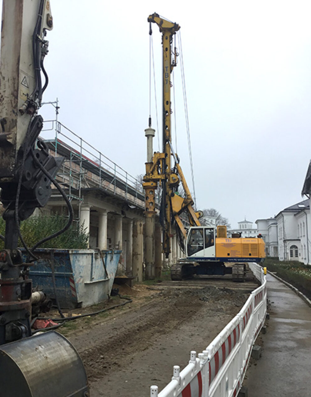 Kolonnaden heiligendamm bohrungen verbau