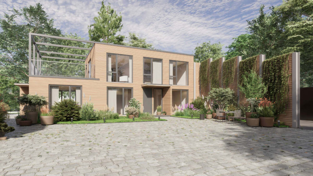 BSB Wohnhaus Holzbau Tag